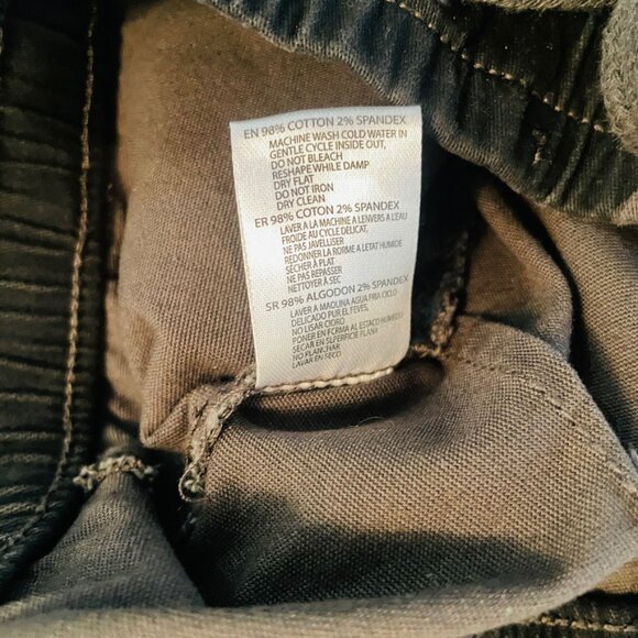 Design Lab Camo Joggers with Pockets Elastic Waist XS - Picture 9 of 9